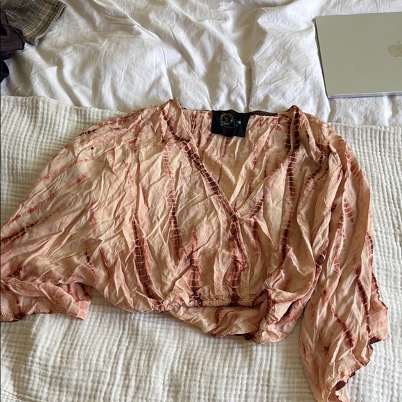 Blue Life tie dye top - Picture 1 of 6